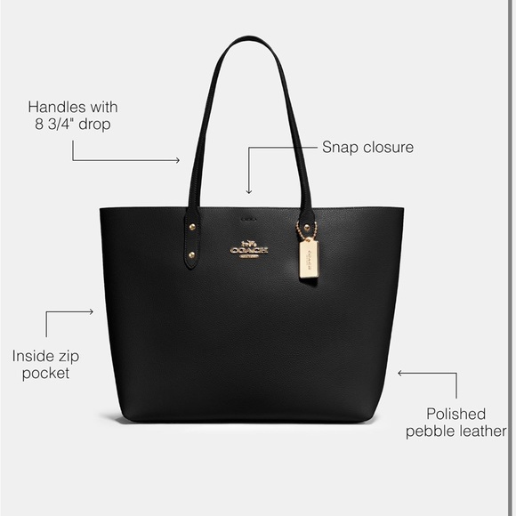 Coach Town tote NWOT - Picture 2 of 11